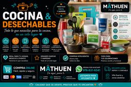     🍽️ Cocina & Desechables