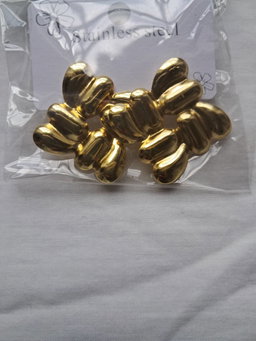 Aretes cuadrado efecto gotas