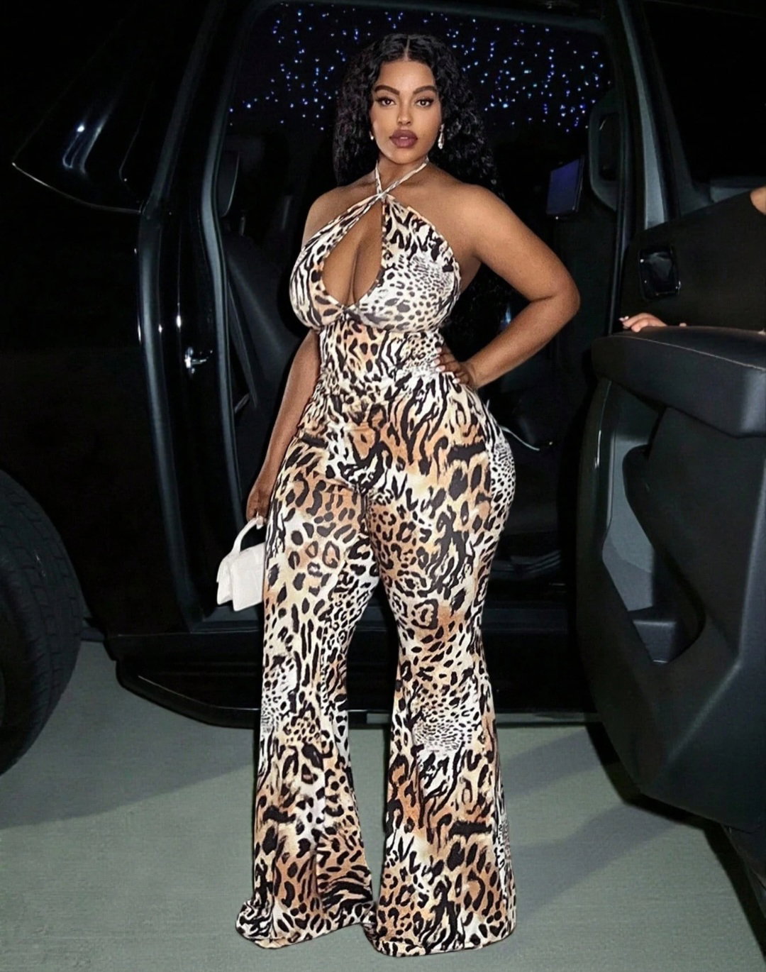 Leopard print Romper 🐆 