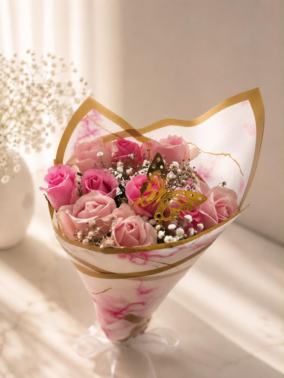 Bouquet Douceur Rose 