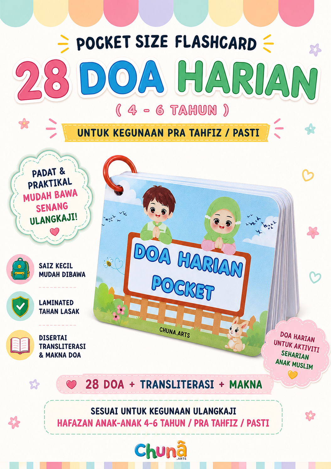 28 Doa Harian Pocket 