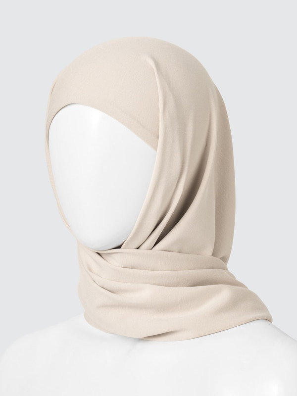 AIRism UV Protection Hijab - BEIGE_0