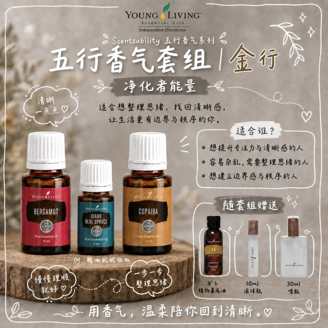 金行-净化者能量｜让思绪回到清晰