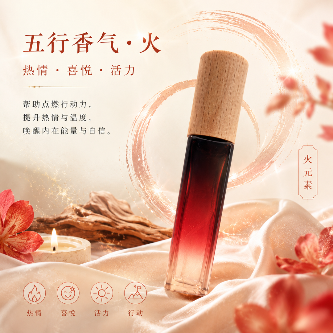 五行香气|火元素能量 热情・喜悦・活力・行动