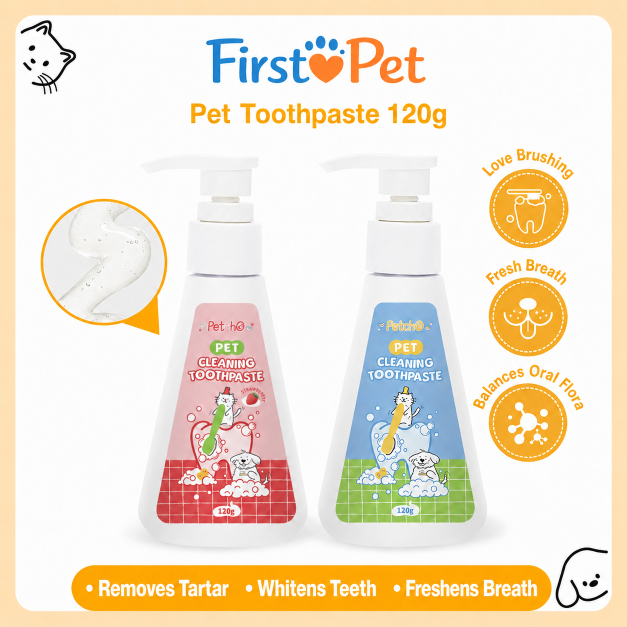 [Pre-order] Pet Toothpaste 120g_0