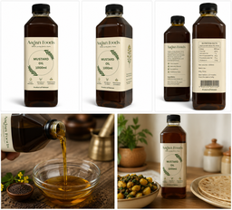 Cold-Pressed Mustard Oil (Sarson Ka Tel) | سرسوں کا تیل