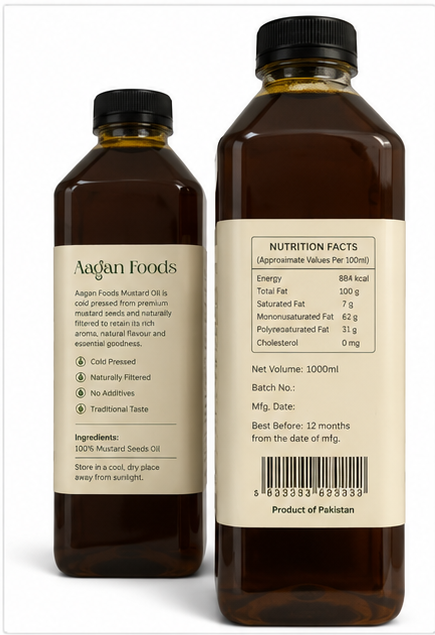 Cold-Pressed Mustard Oil (Sarson Ka Tel) | سرسوں کا تیل_1