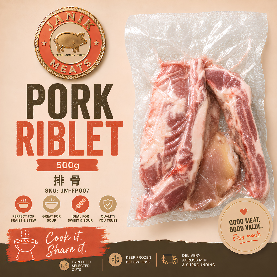 Pork Riblet (500g) Tulang Kerigai 排骨_0