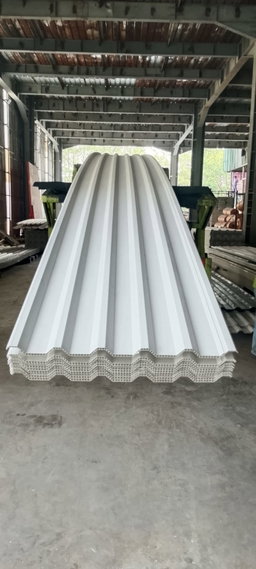 Atap UPVC 830 10mm double layer upvc