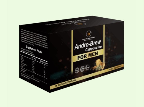 Andro-Brew Cappuccino coffee for Men