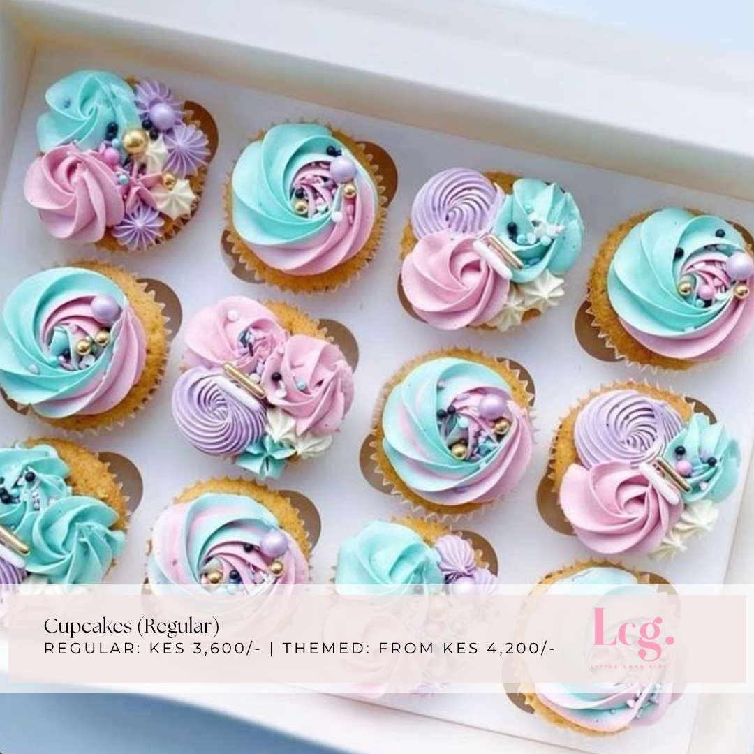 Cupcakes - Two-tone Colour