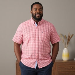 Izod Plus Size Male Shirt L