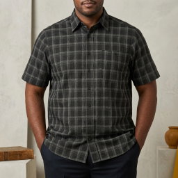 Haggar Clothing Plus Size Shirt L