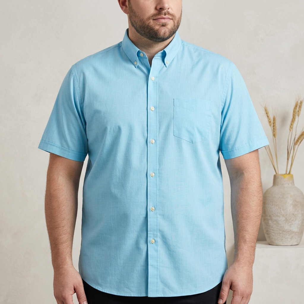 Van Heusen Plus Size Male Shirt XL_0