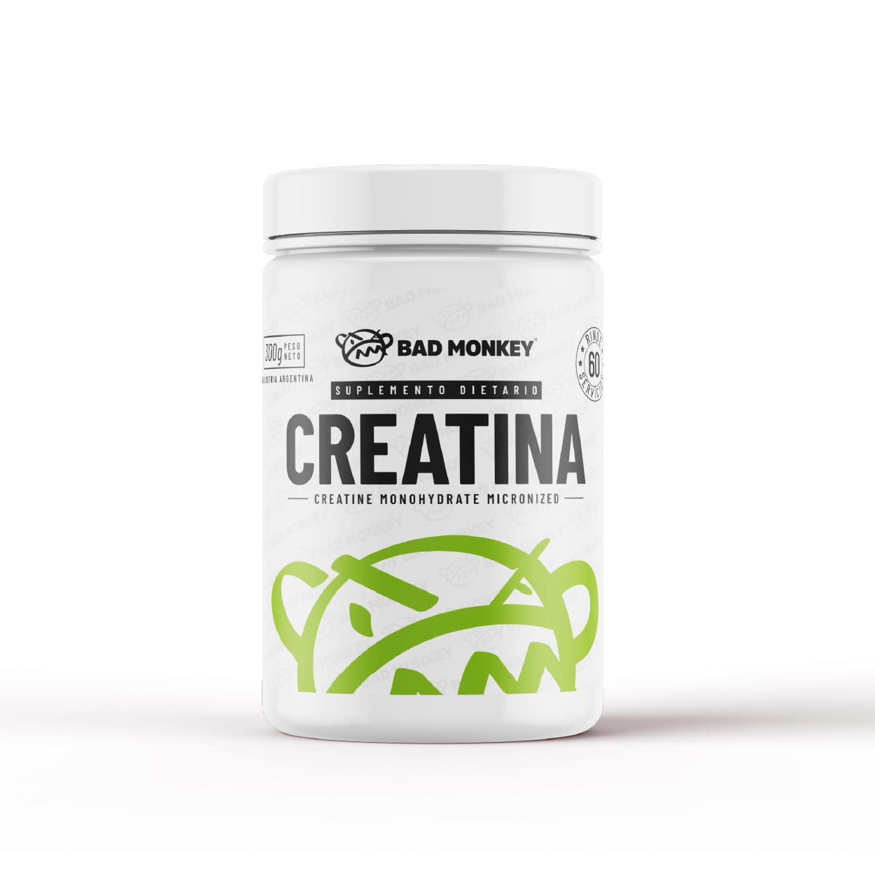 Creatina Monohidrato Micronizada Monkey x 300g_0