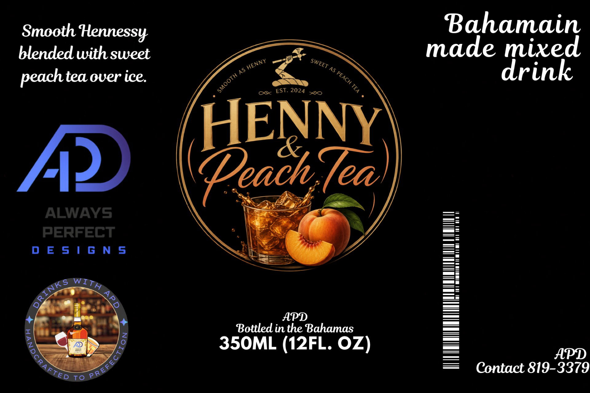 Hennessy peach tea_0