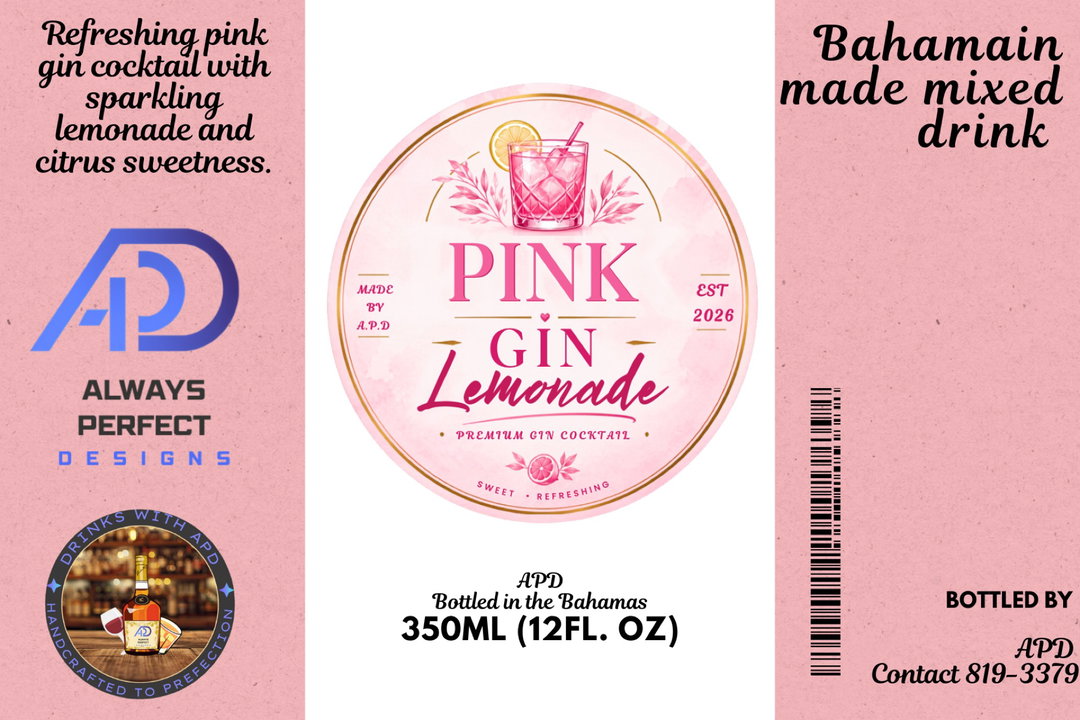 Frozen Pink Gin lemonade