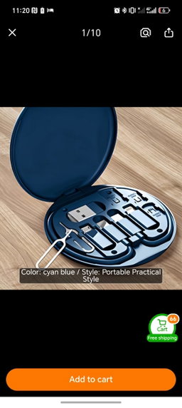 Cable tool kit box