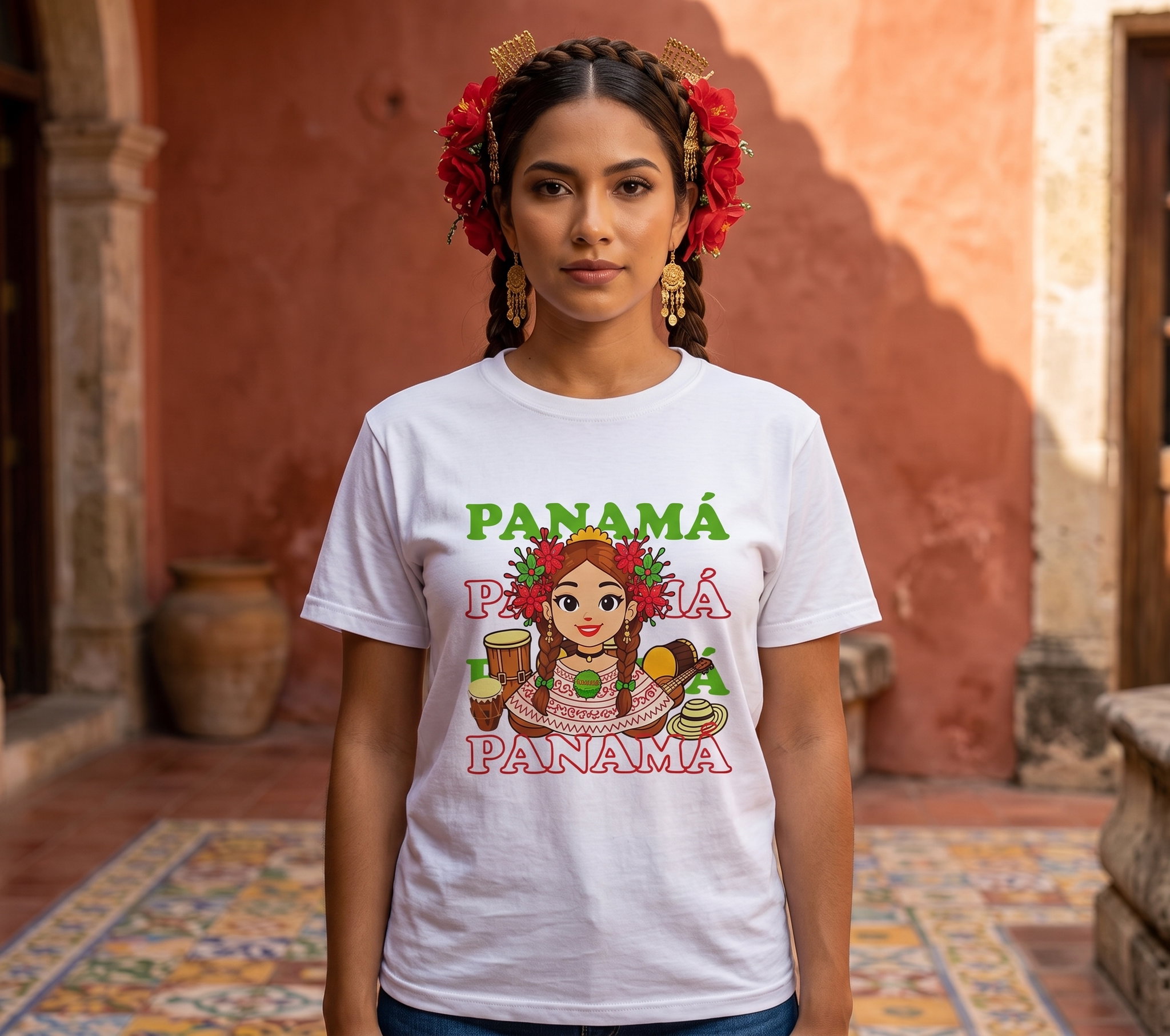 Tshirt BLANCO de mujer _0