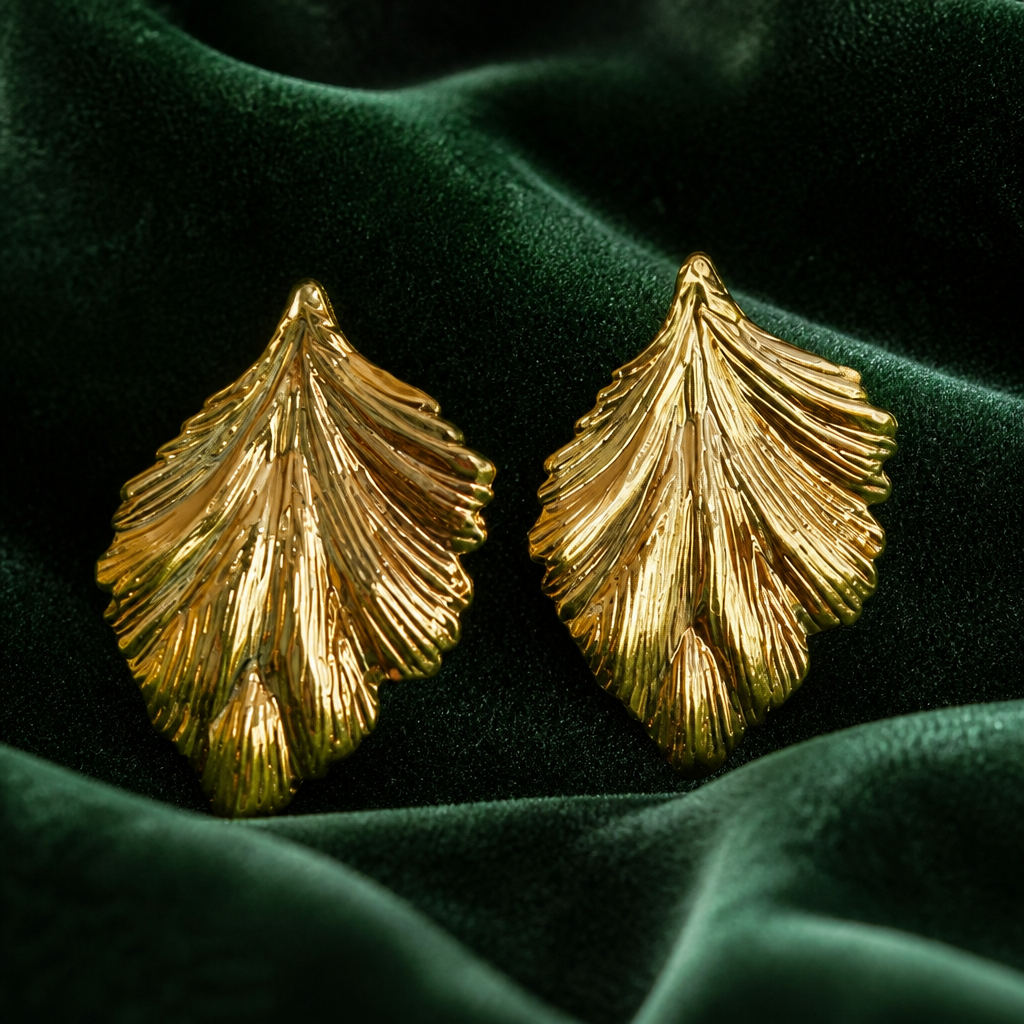 Boucles d'oreilles en acier inoxydable Rau'ere
