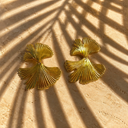Boucles d'oreilles en acier inoxydable Tahirihiri