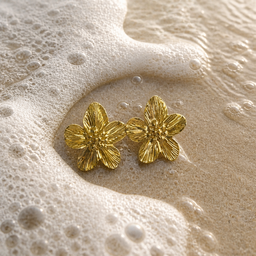 Boucles d'oreilles en acier inoxydable Kahaia