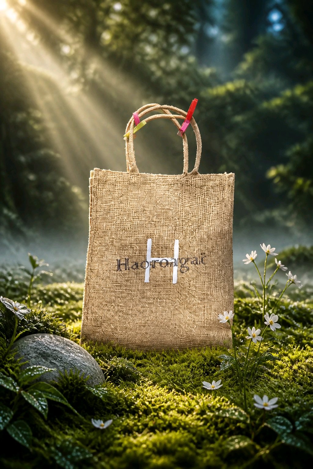 SAC DE JUTE H 50 cmx L 40 cmx P 20cm