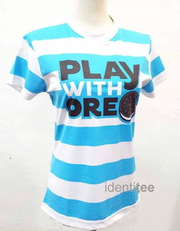 Oreo Round Neck Custom Print