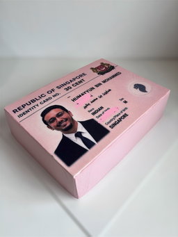 3D Identity Card Cake