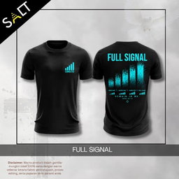 FULL SIGNAL_NAVY BLUE TSHIRT 