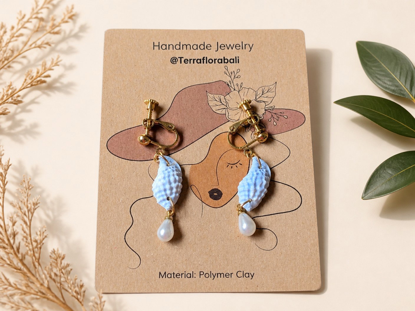 Ocean Bloom - Cone Shell Baby Blue_5