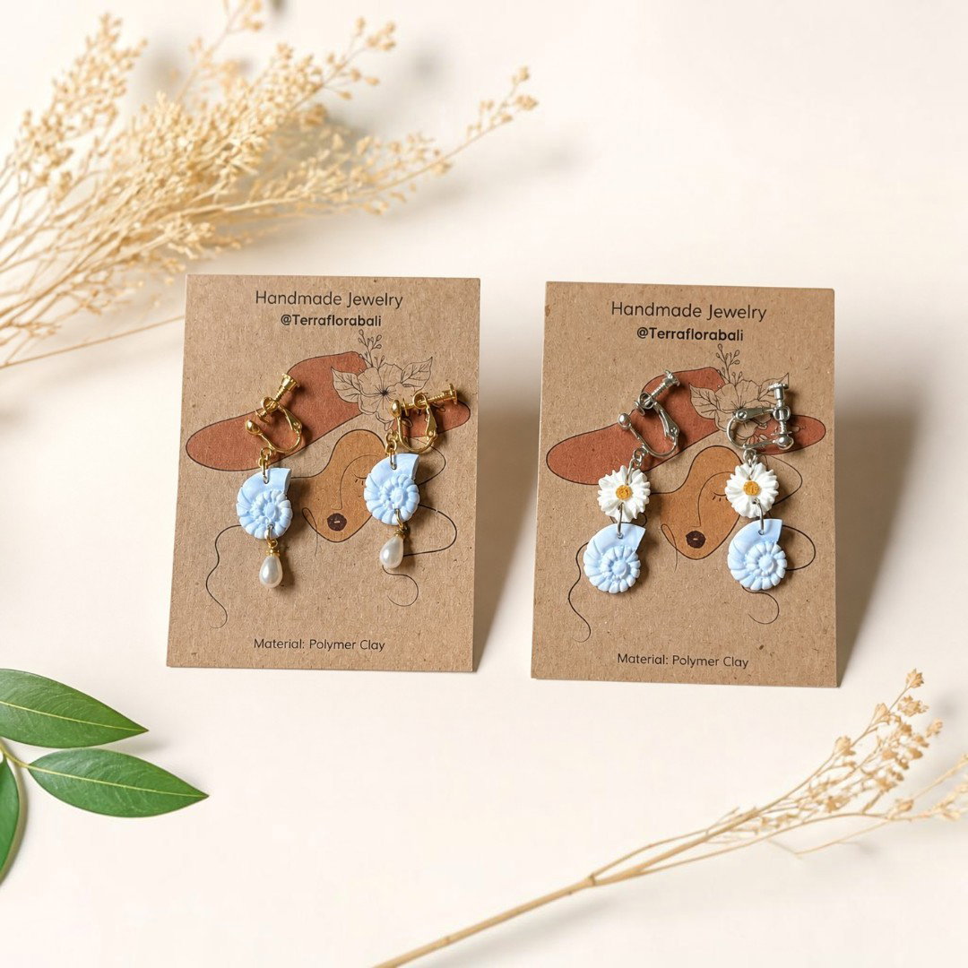 Ocean Bloom - Spiral Shell Baby Blue_5