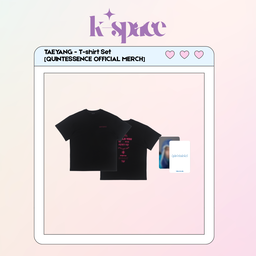 TAEYANG - T-shirt Set [QUINTESSENCE OFFICIAL MERCH]