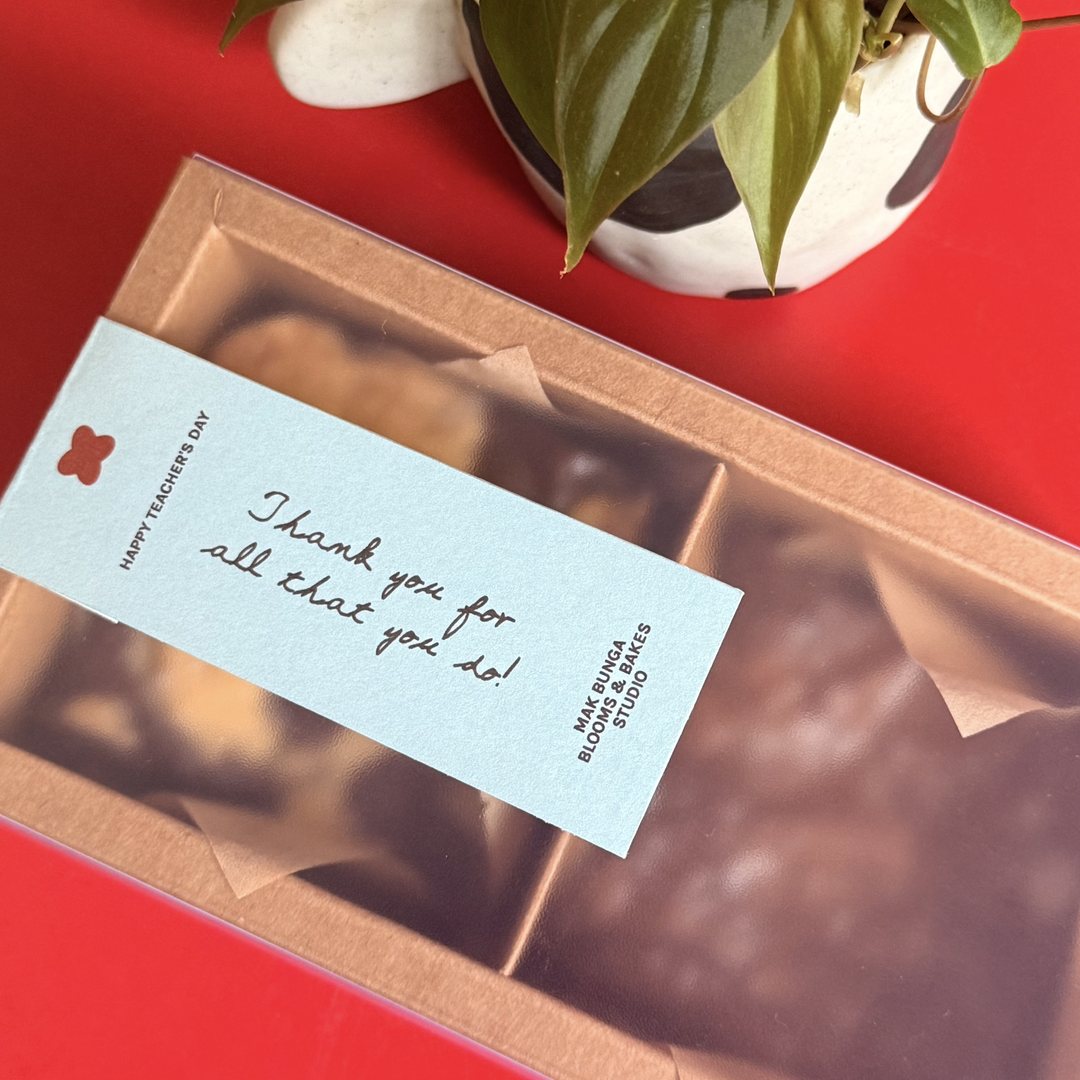 Teacher's Day Brownie Box