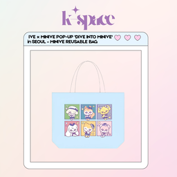 IVE x MINIVE POP-UP 'DIVE INTO MINIVE' in SEOUL – MINIVE REUSABLE BAG