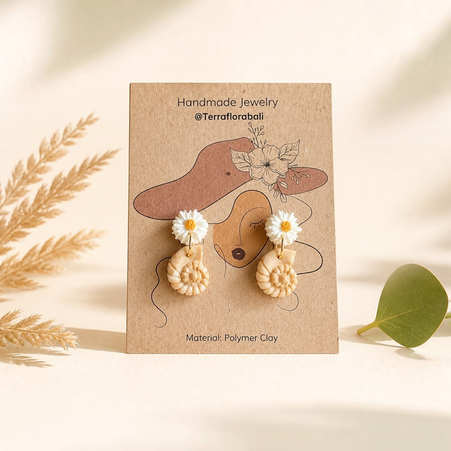 Ocean Bloom - Spiral Shell Beige_7