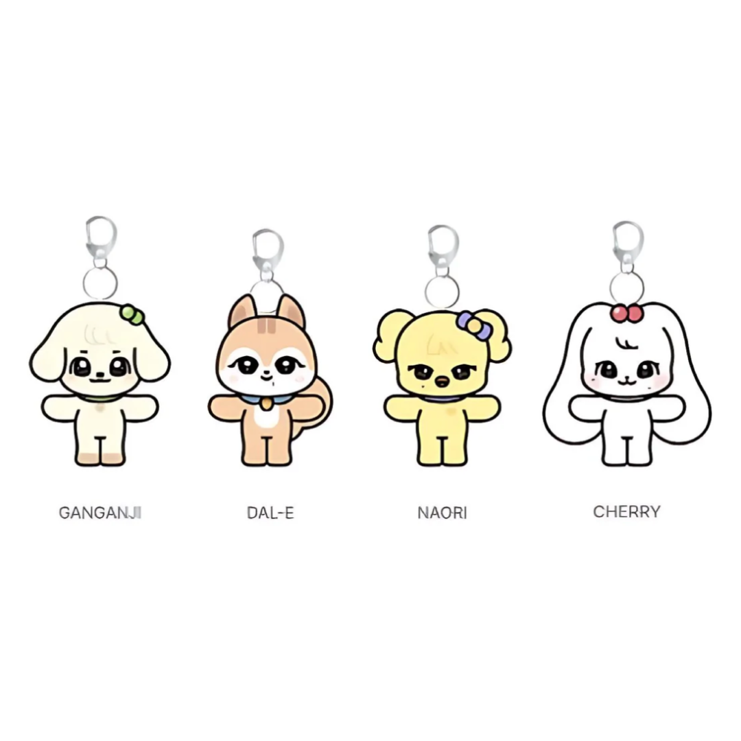 IVE [DIVE into MINIVE] - 10cm PLUSH KEYRING_1