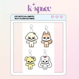 IVE [DIVE into MINIVE] - 10cm PLUSH KEYRING