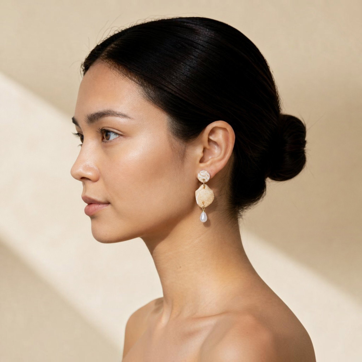 Ocean Bloom - Fan Shell Beige_2