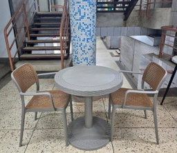 Outdoor Plastic Bistro Set 