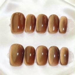 Stick On With Gel Polish Medium