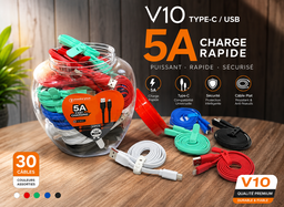 BATTLE M7 (cable chargeur)