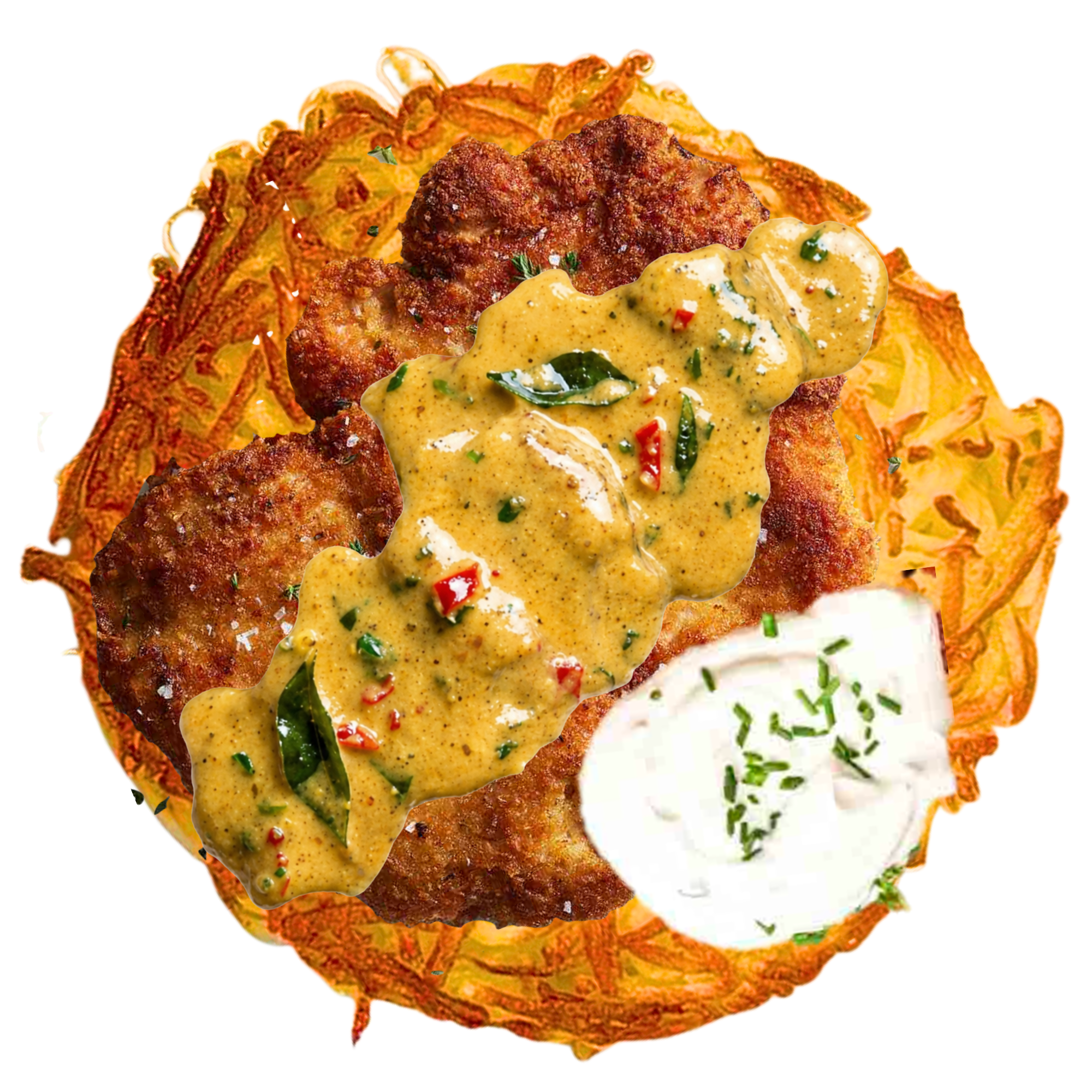 Salted Egg Chick Rösti_0
