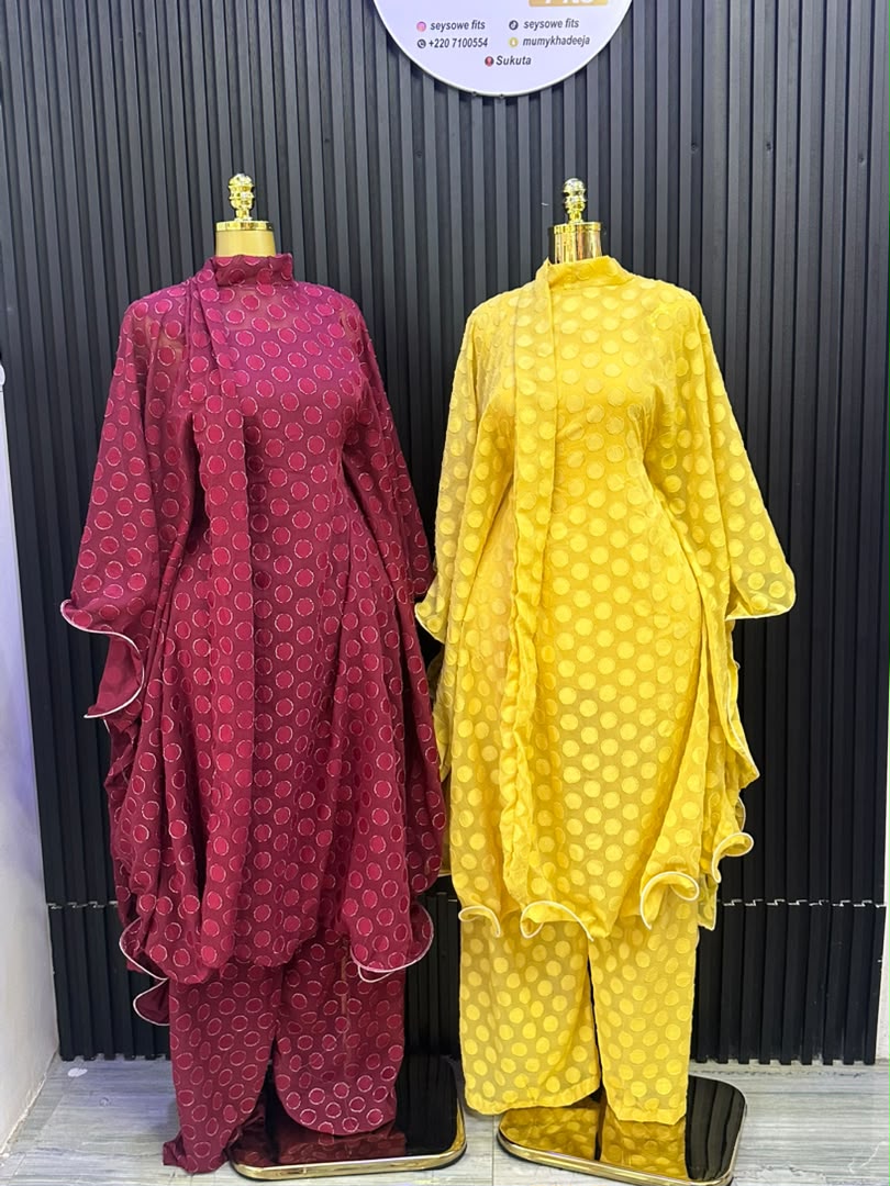 Magenta Polka Dot Set & Yellow Polka Dot Set