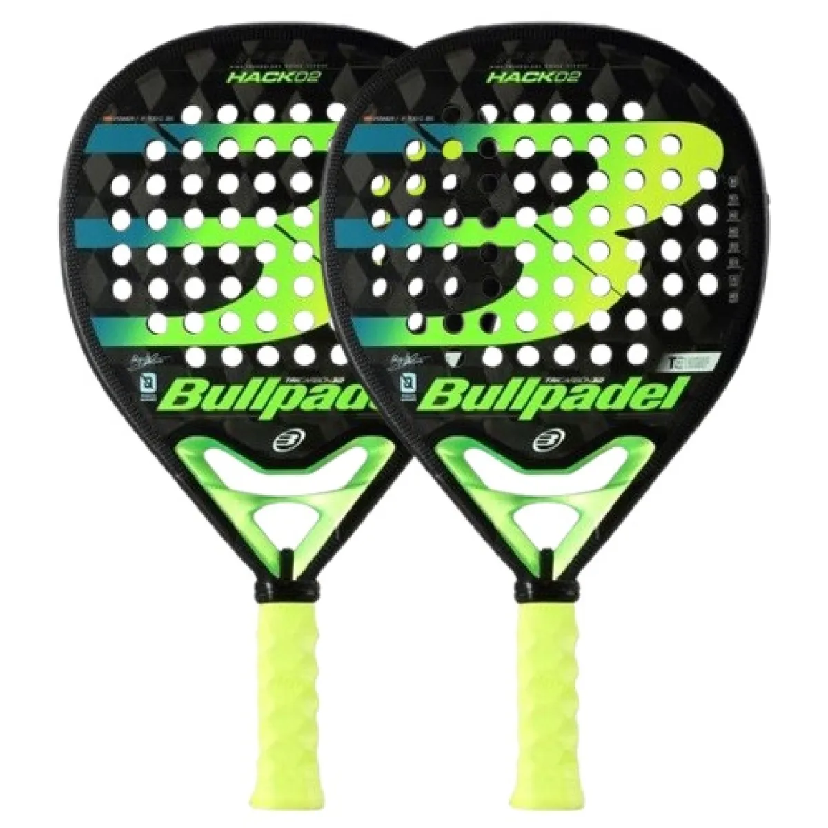 Pack Pala Bullpadel Paquito Navarro Hack 02 Proline X2_0
