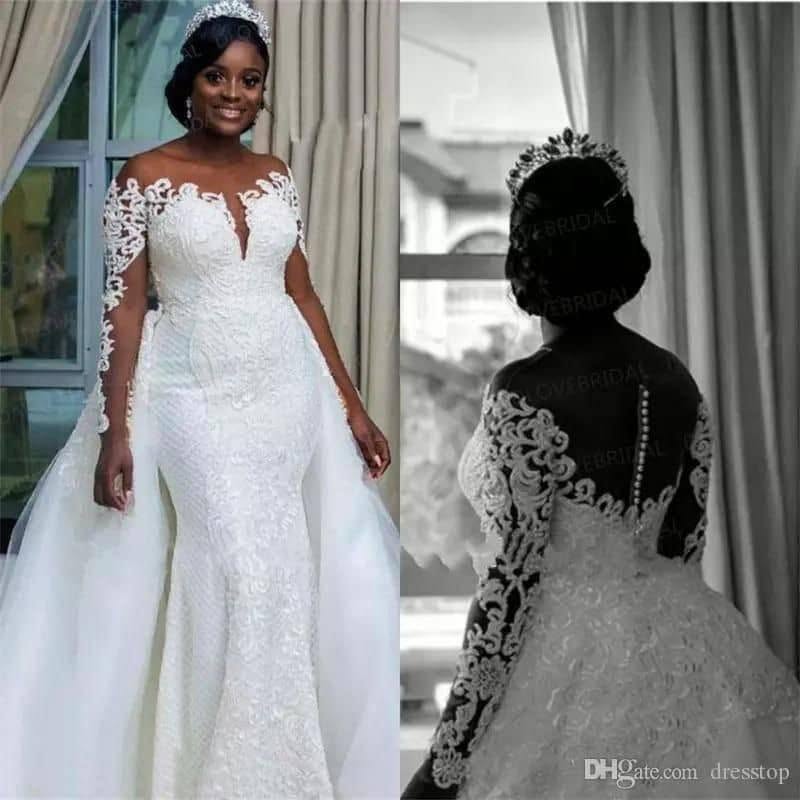 robe surjupe blanc en dentelle_0