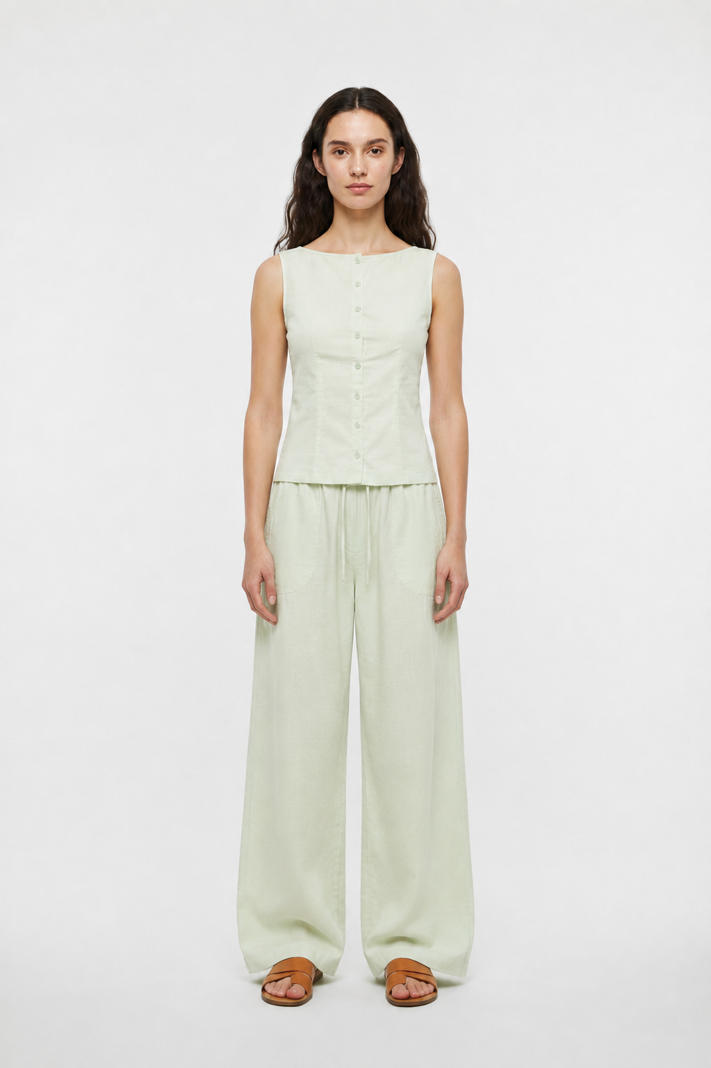 Linen Co-ord set_0