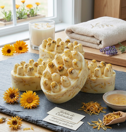 Jabón de Calendula Especial para piel sensible y delicada