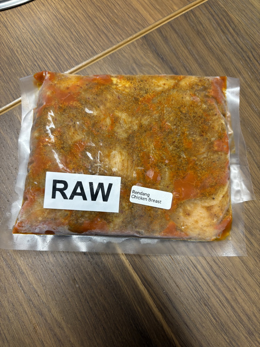 Rendang Chicken breast cubes (300gm/pkt)