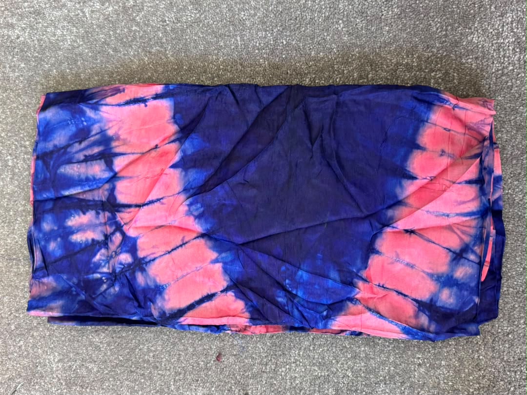 Adire Silk Fabric (5 Yards)_4